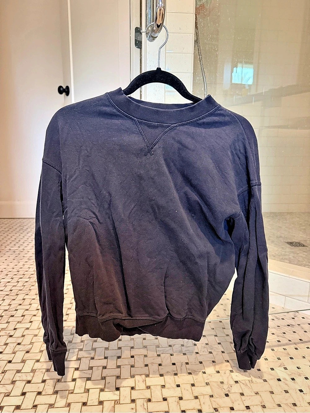 COS Relaxed-Fit Sweatsuit Navy XS/S